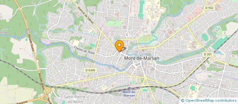 localisation de l'entreprise ASSOC ENTRA PUPI ANC PUPI ETAT DEP 40 à MONT-DE-MARSAN