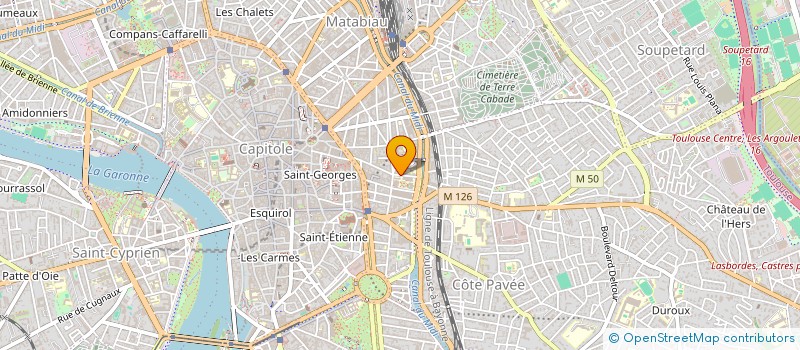 localisation de l'entreprise ASSOC ENTRAIDE FAMILIALE LES GALOPINS  TOULOUSE