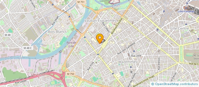 localisation de l'entreprise ASSOC ENTRAIDE SCOLAIRE ND PDC à LILLE