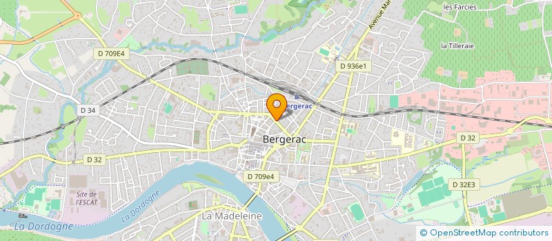 localisation de l'entreprise ASSOC ENTREP NOUVELLES DU BERGERACOIS à BERGERAC
