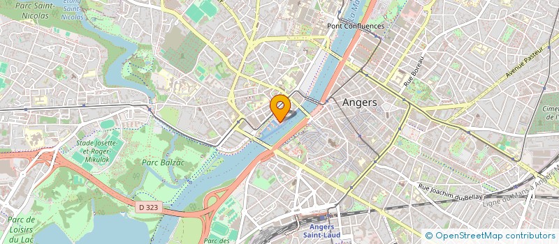 localisation de l'entreprise ASSOC EPSILON à ANGERS