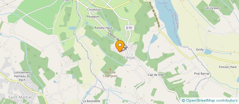 localisation de l'entreprise ASSOC EQUITATION LOISIRS  MONCLAR-DE-QUERCY