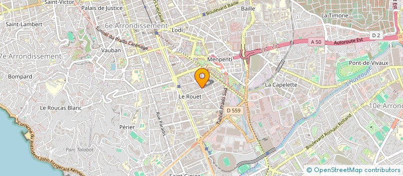 localisation de l'entreprise ASSOC ESERCUP à MARSEILLE
