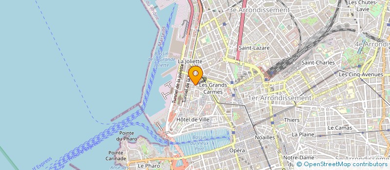 localisation de l'entreprise ASSOC ESPACE MIRACLE à MARSEILLE
