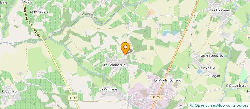 localisation de l'entreprise ASSOC ETOILE MOUZILLONNAISE  MOUZILLON