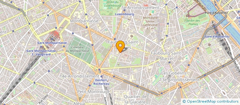 localisation de l'entreprise ASSOC ETUDE MALADIES MOLECULAIRES  PARIS