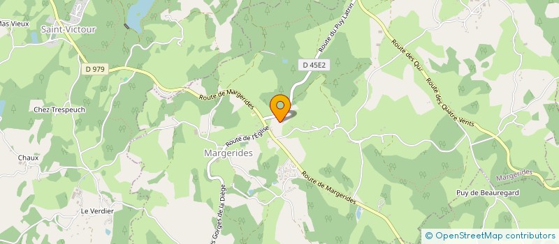 localisation de l'entreprise ASSOC ETUDE TECHNIQ REEQUILIBRE ENERGIE  MARGERIDES