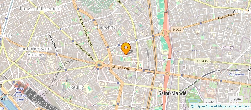 localisation de l'entreprise ASSOC ETUDES MEDICAMENTS PSYCHIATRIQUES à PARIS