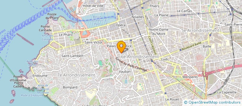 localisation de l'entreprise ASSOC ETUDIANTS EN MEDECINE MARSEILLE à MARSEILLE