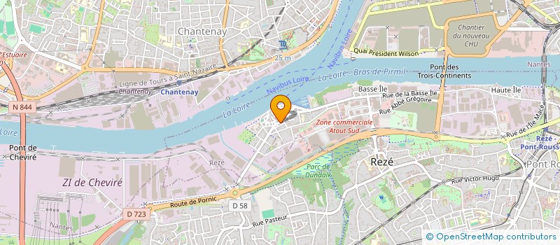 localisation de l'entreprise ASSOC EX PREMIERE à REZE