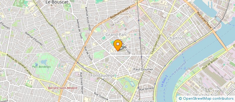 localisation de l'entreprise ASSOC EXCES LYRIQUES SAUF ERREUR  BORDEAUX