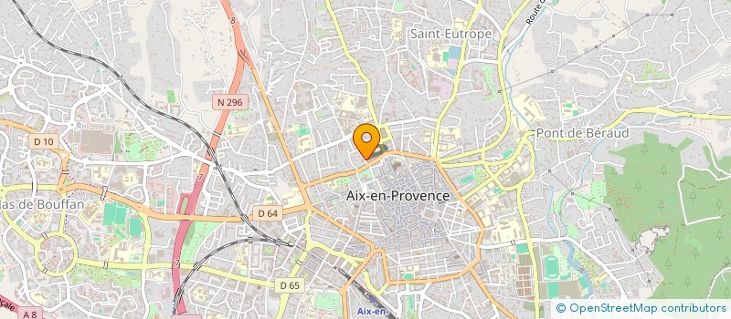 localisation de l'entreprise ASSOC EXCURSIONNISTE PROVENCAU à AIX-EN-PROVENCE