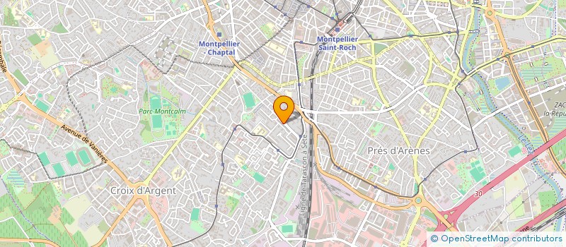 localisation de l'entreprise ASSOC EXPORT à MONTPELLIER