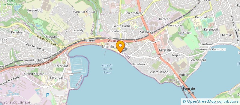 localisation de l'entreprise ASSOC EXTENSION DE LA PSYCHANALYSE  LE RELECQ-KERHUON