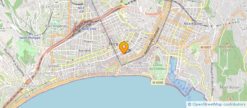 localisation de l'entreprise ASSOC FAC-EASEE à NICE