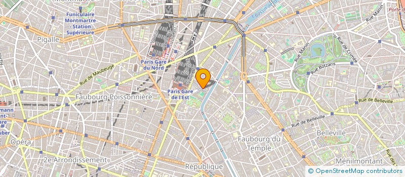 localisation de l'entreprise ASSOC FACE DEVELOPPEMENT  PARIS