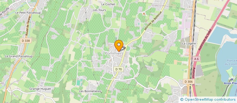 localisation de l'entreprise ASSOC FAMIL LACHASSAGNE à ANSE