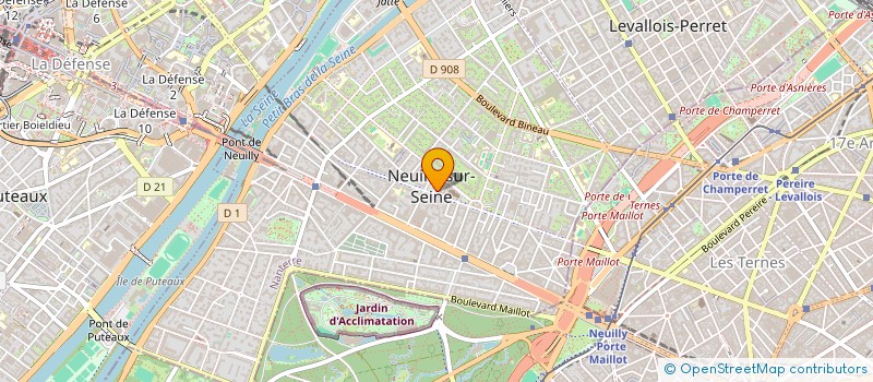 localisation de l'entreprise ASSOC FAMILIAL CATHOL NEUILLY à NEUILLY-SUR-SEINE