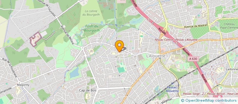 localisation de l'entreprise ASSOC FAMILIALE DE PESSAC à PESSAC