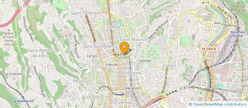 localisation de l'entreprise ASSOC FAMILIALE EDUCAT ENFANCE ADOLESCEN à NICE