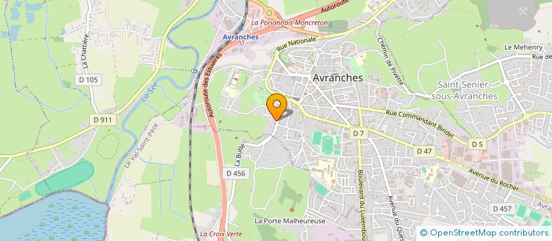 localisation de l'entreprise ASSOC FAMILIALE LOISIRS EDUCATIFS  LE VAL-SAINT-PERE