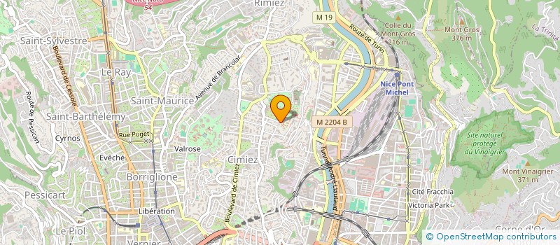 localisation de l'entreprise ASSOC FAMILIALE MENAGERE AM à NICE