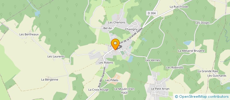 localisation de l'entreprise ASSOC FAMILIALE POURRAIN à POURRAIN