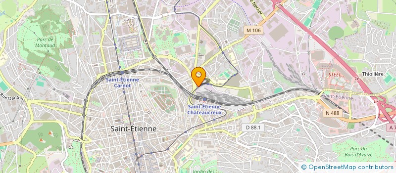 localisation de l'entreprise ASSOC FAMILIALE PROTESTANTE à SAINT-ETIENNE