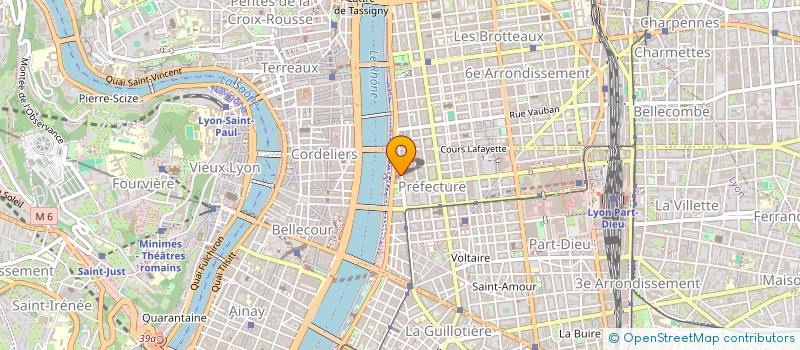 localisation de l'entreprise ASSOC FAMILIALE PROTESTANTE  LYON