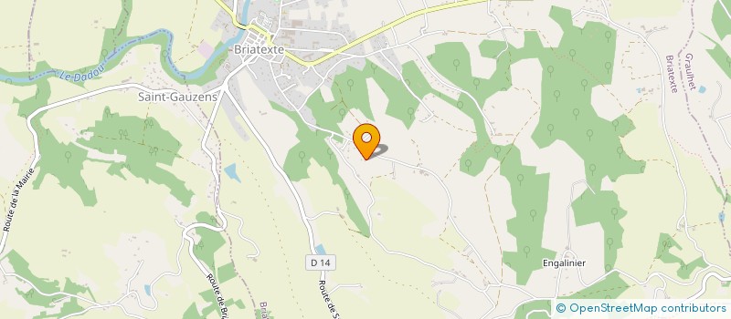 localisation de l'entreprise ASSOC FAMILIALE RURALE BRIATEXTE à BRIATEXTE