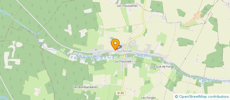 localisation de l'entreprise ASSOC FAMILIALE RURALE INTERCOM DUBREIL  LE BREIL-SUR-MERIZE