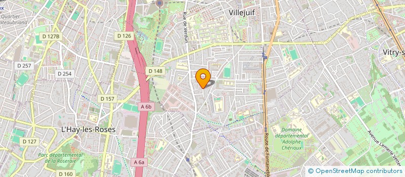 localisation de l'entreprise ASSOC FAMILIALE ST JOSEPH à VILLEJUIF