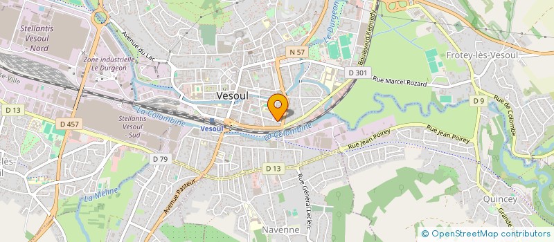 localisation de l'entreprise ASSOC FAMILIALE VESOUL ET ENVIRONS à VESOUL