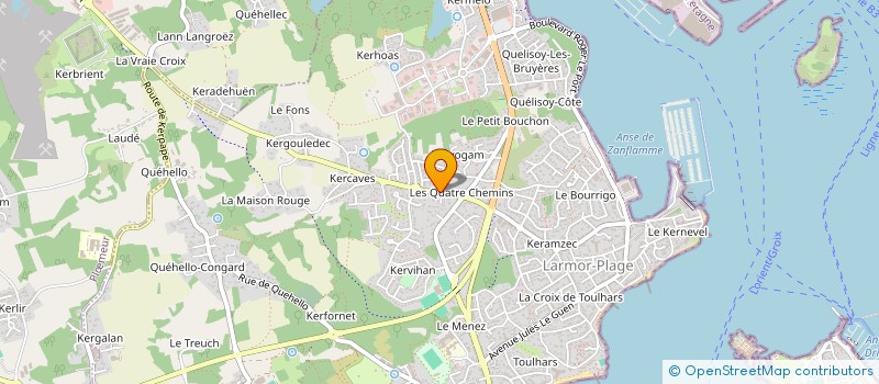 localisation de l'entreprise ASSOC FAMILLE ET HARMONIE à LARMOR-PLAGE