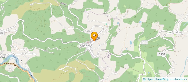localisation de l'entreprise ASSOC FAMILLE RURALE DE L'ARDECHE à VERNOUX-EN-VIVARAIS