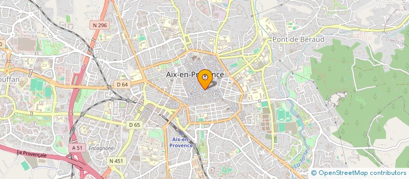 localisation de l'entreprise ASSOC FAMILLES NOMBREUSES AIX à AIX-EN-PROVENCE