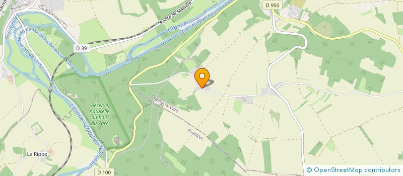 localisation de l'entreprise ASSOC FAVORISER LE LOISIR EN YACHTING à MAILLY-LA-VILLE