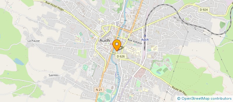 localisation de l'entreprise ASSOC FCSE DES CTRES DE CONSULT CONJUGAL à AUCH