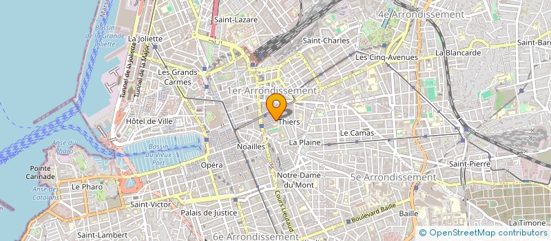 localisation de l'entreprise ASSOC FEDERATION DES A.I.L.S. à MARSEILLE