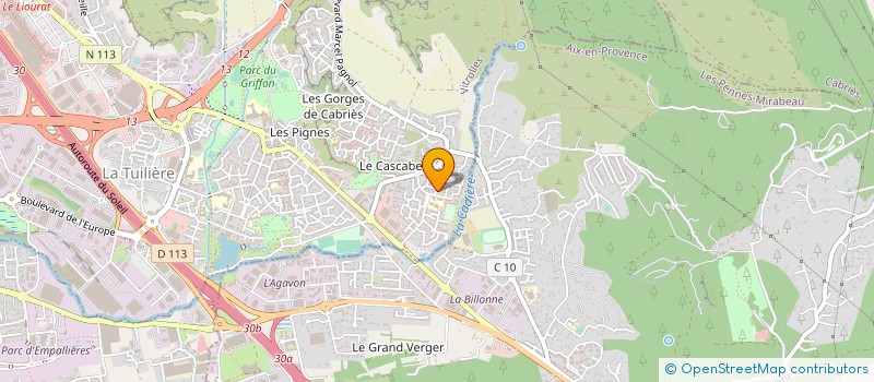 localisation de l'entreprise ASSOC FERME DE CROZE à VITROLLES