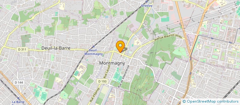 localisation de l'entreprise ASSOC FEST. MUSICAL D'AUT.JEUNES INTERPR  MONTMAGNY