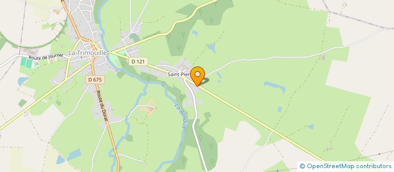 localisation de l'entreprise ASSOC FIL BLEU  LIGLET