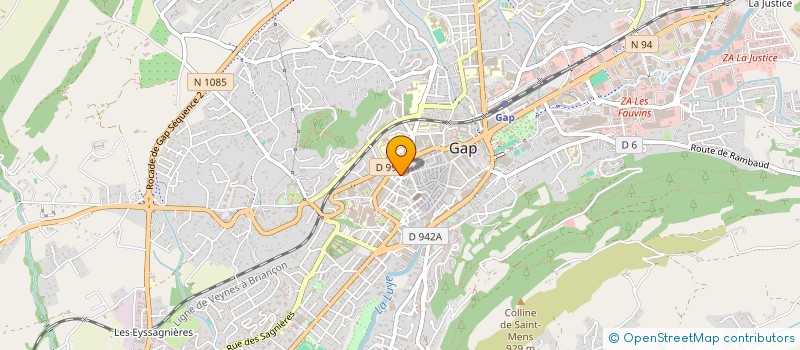 localisation de l'entreprise ASSOC FINANC CAMPAGNE ELECTORALE GAP  GAP