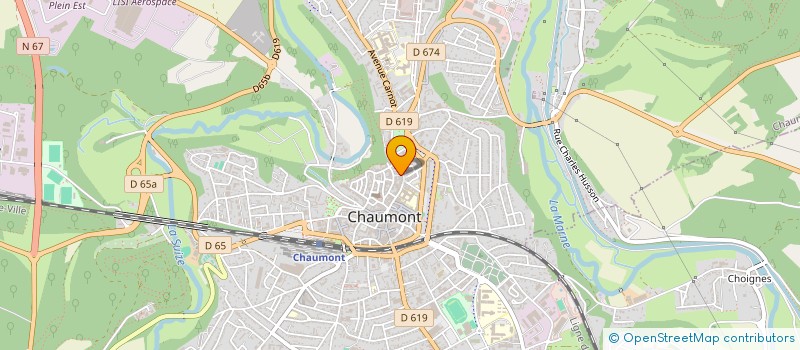 localisation de l'entreprise ASSOC FINANCEMENT ELECTORAL LUC CHATEL à CHAUMONT