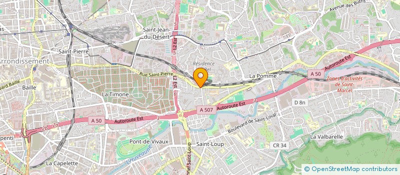 localisation de l'entreprise ASSOC FMC DES MGE à MARSEILLE