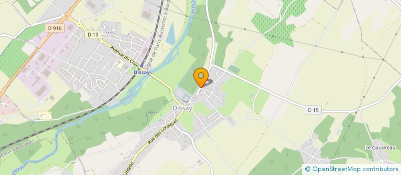 localisation de l'entreprise ASSOC FONCIERE DE DISSAY à DISSAY