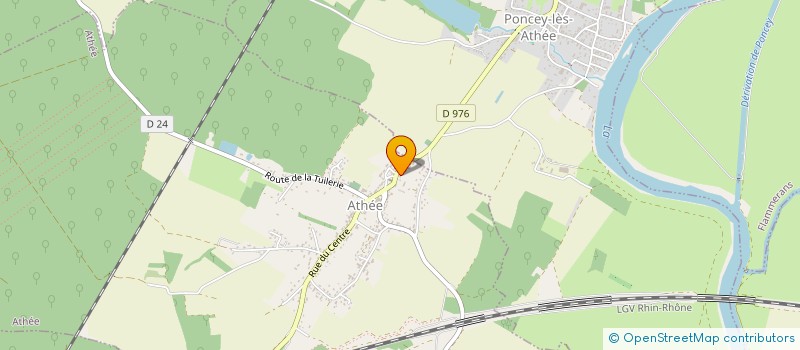 localisation de l'entreprise ASSOC FONCIERE DE REMEMBREMENT  SAINT-SEINE-EN-BACHE