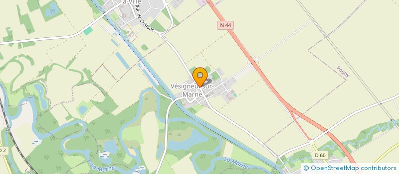 localisation de l'entreprise ASSOC FONCIERE DE VESIGNEUL SUR MARNE  VESIGNEUL-SUR-MARNE