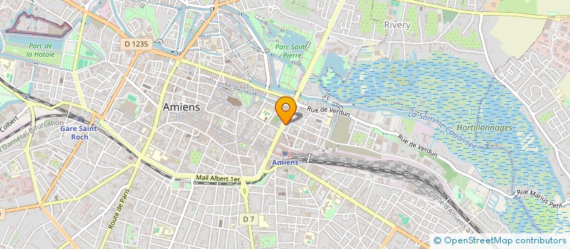 localisation de l'entreprise ASSOC FONCIERE ENSEMB IMMOBIL DEUX GARES à AMIENS