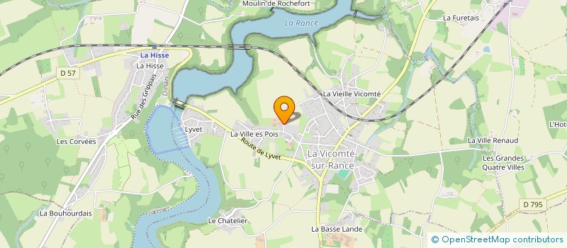 localisation de l'entreprise ASSOC FONCIERE REMEMBREMENT DE PLEUDIHEN à PLEUDIHEN-SUR-RANCE